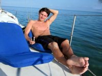 Keith Semple with soles on yacht.jpg