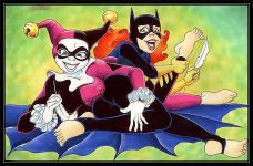 Batgirl-vs-harley-vintage.jpg