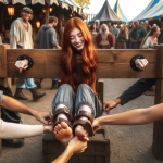 DALL·E 2024-01-15 18.41.38 - A light-hearted scene at a Renaissance faire, featuring an 18-yea...png