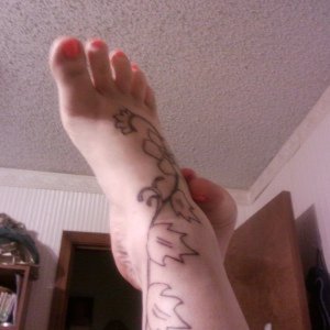 my foot tattoo