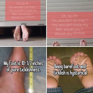 Memes with my Ticklish feet