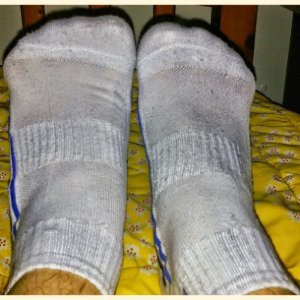 My Socked Feet!