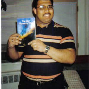 Me with my book, The Inter-Planetary War.
Available at www.lulu.com
