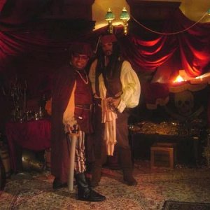 Me with Captain Jack Sparrow at Walt Disney World