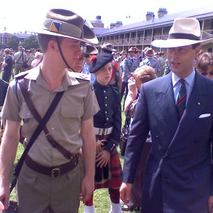 Prince Edward when he came to Australia.