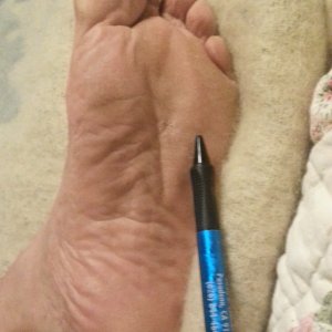 What would you write on my very ticklish left sole ?