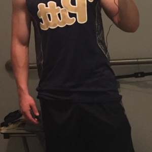 Post gym mirror selfie (I know, real original)