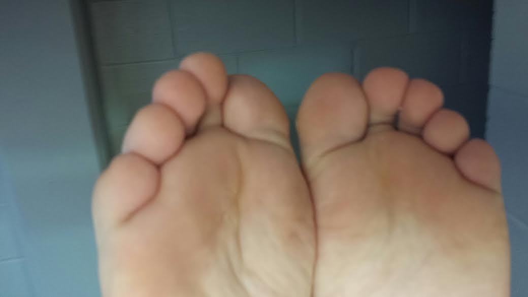 My horribly ticklish toes!