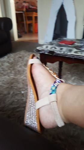 my strappy sandals