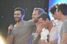 JR Bourne tickling Ian Bohen 1.jpg