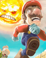 mario-vs-the-sun-moving-painting.gif