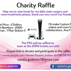 Charity Raffle - Win a PS5 and a Tickle Slave ❤❤