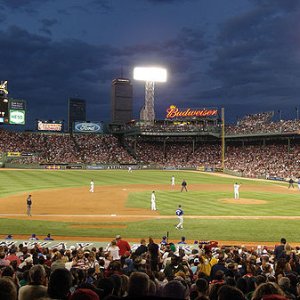 Fenway at night