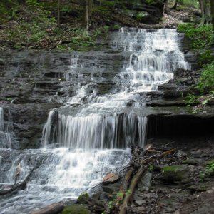 Little Falls at Wadsworth Falls park