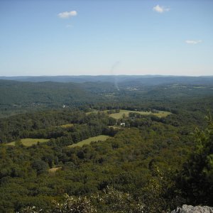 A more direct view of the town's from Lion's Head