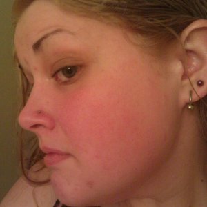 nose piercing and gages :D