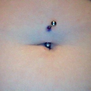 my belly button and belly button ring