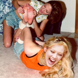 Hilary Duff tickled