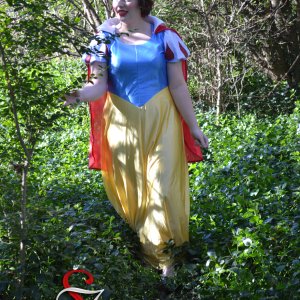 Me as Snow White and I am about to be grabbed by the Evil 
Huntsman. Please be sure to check out the site in the watermark.