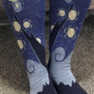 Starry Night socks