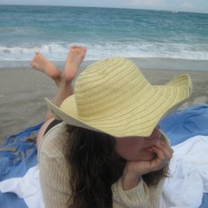 My sexy wife showing her hot soles at the beach