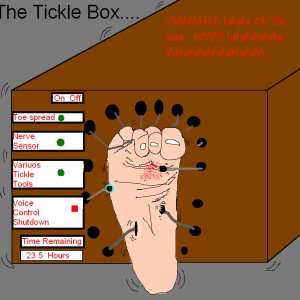 Tickle Box by PrettyBareFootBoy