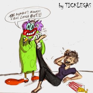 Clowny tickling by ticklegas