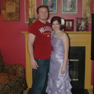 Me and my niece before her prom