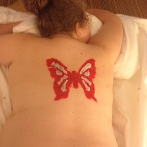 Hot wax butterfly :)