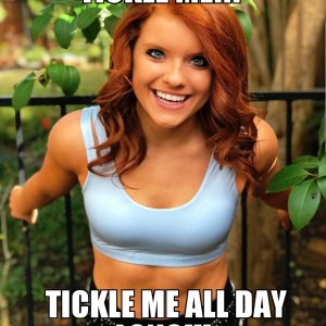 Ticklish Redhead