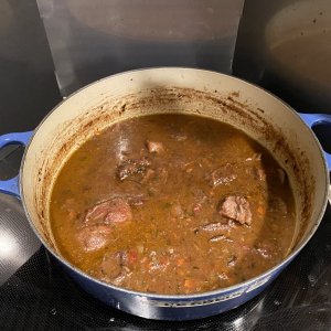 Ossobuco in the pot