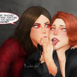 scarlet witch   black widow feet worship 2kspecial by randomuseragain2016 de4t1cy 350t