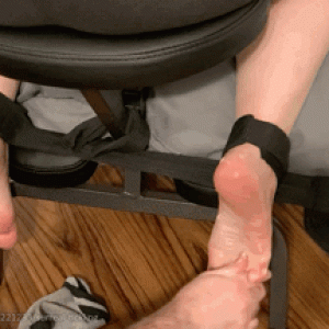 Squirmy's Feet in the Tickle Chair 1.6.gif