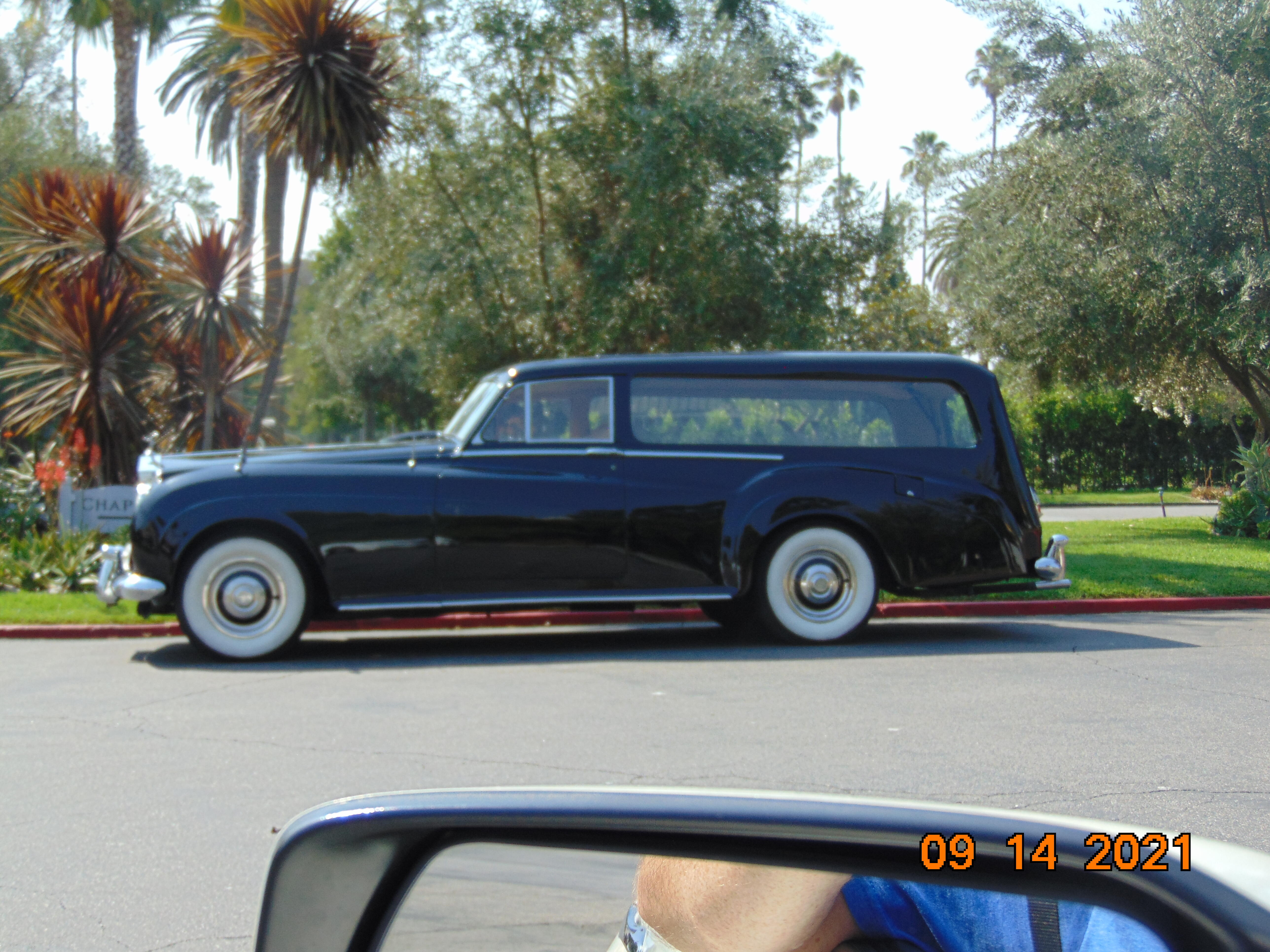 A Rolls Royce Hearse  ( Hollywood Forever )