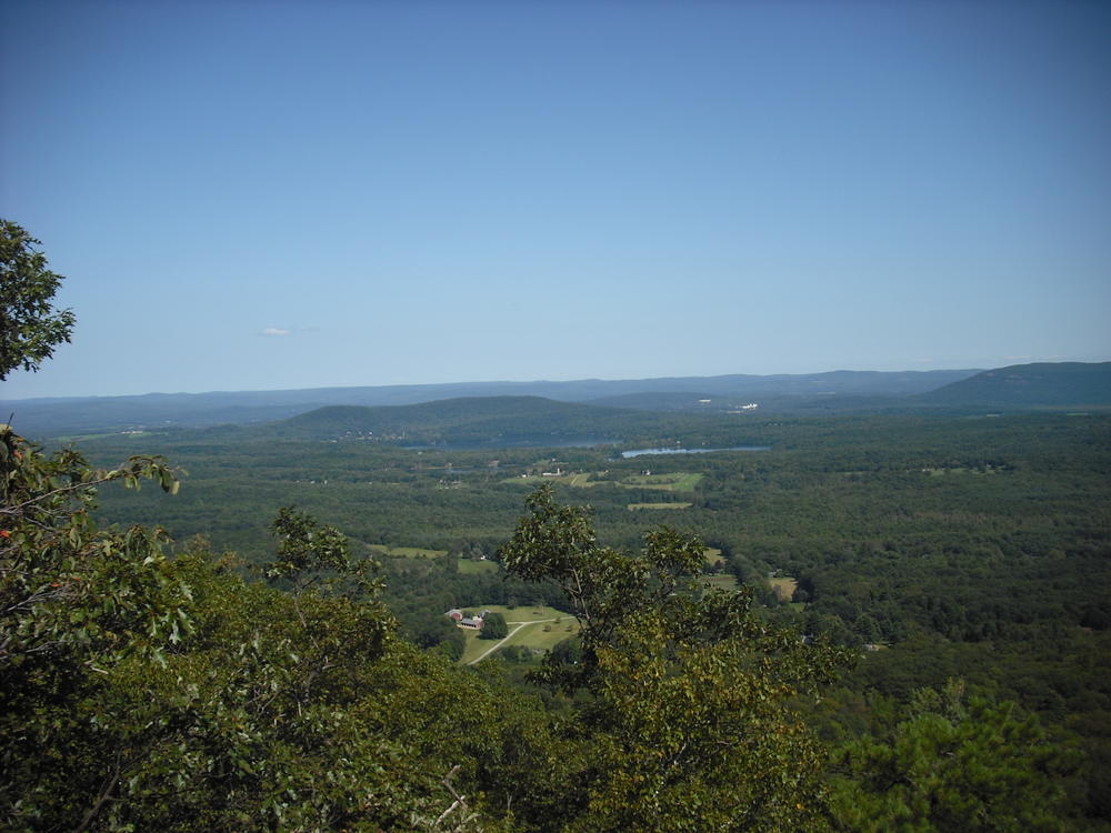 A view of one of the towns from the left side of Lion's Head