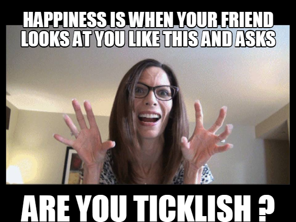 are u ticklish