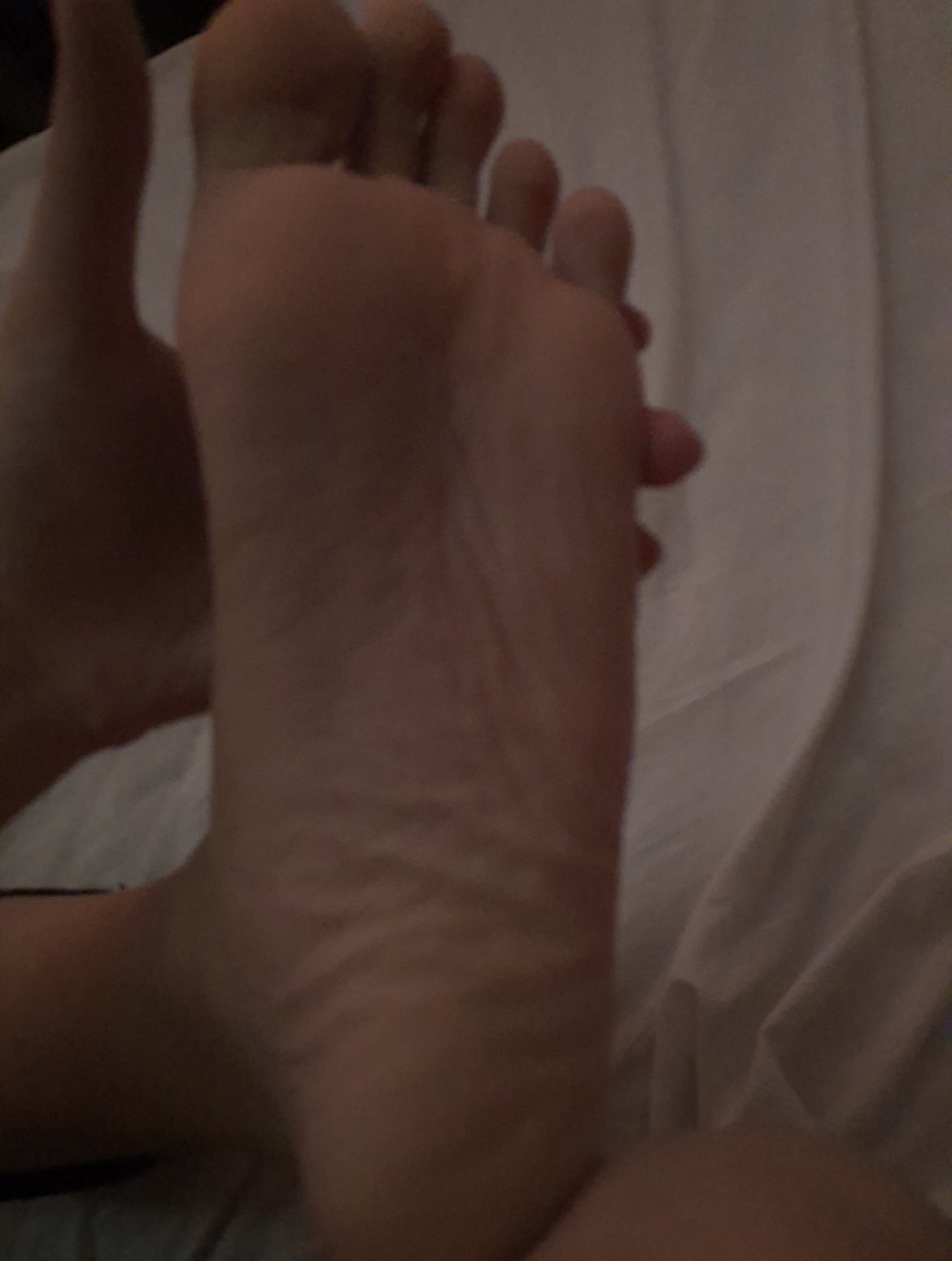 Asian boy foot