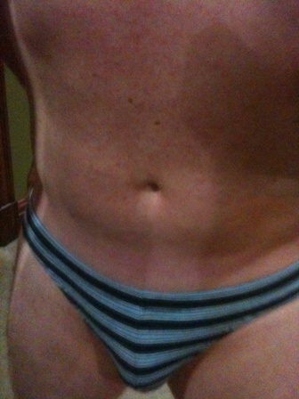 Closer shot of abs...