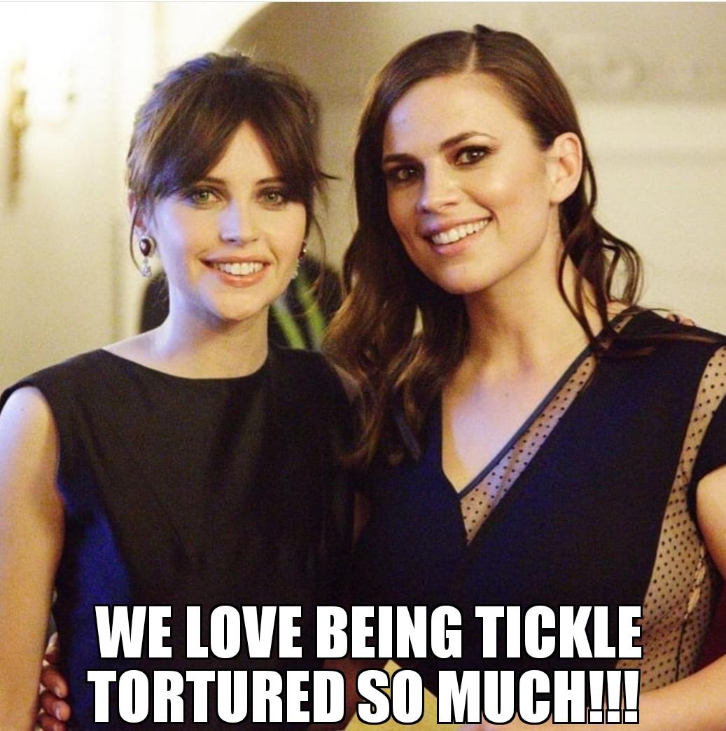 Felicity Jones & Hayley Atwell