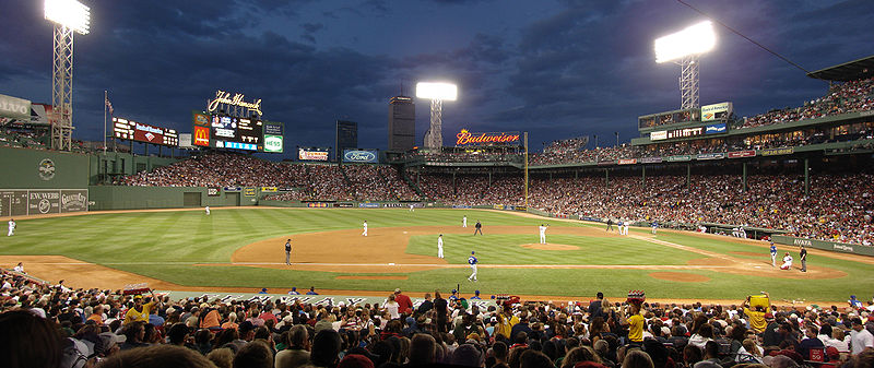 Fenway at night