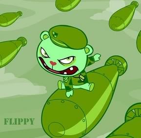 Flippy is a crazy little mofo.....but it's not all his fault!