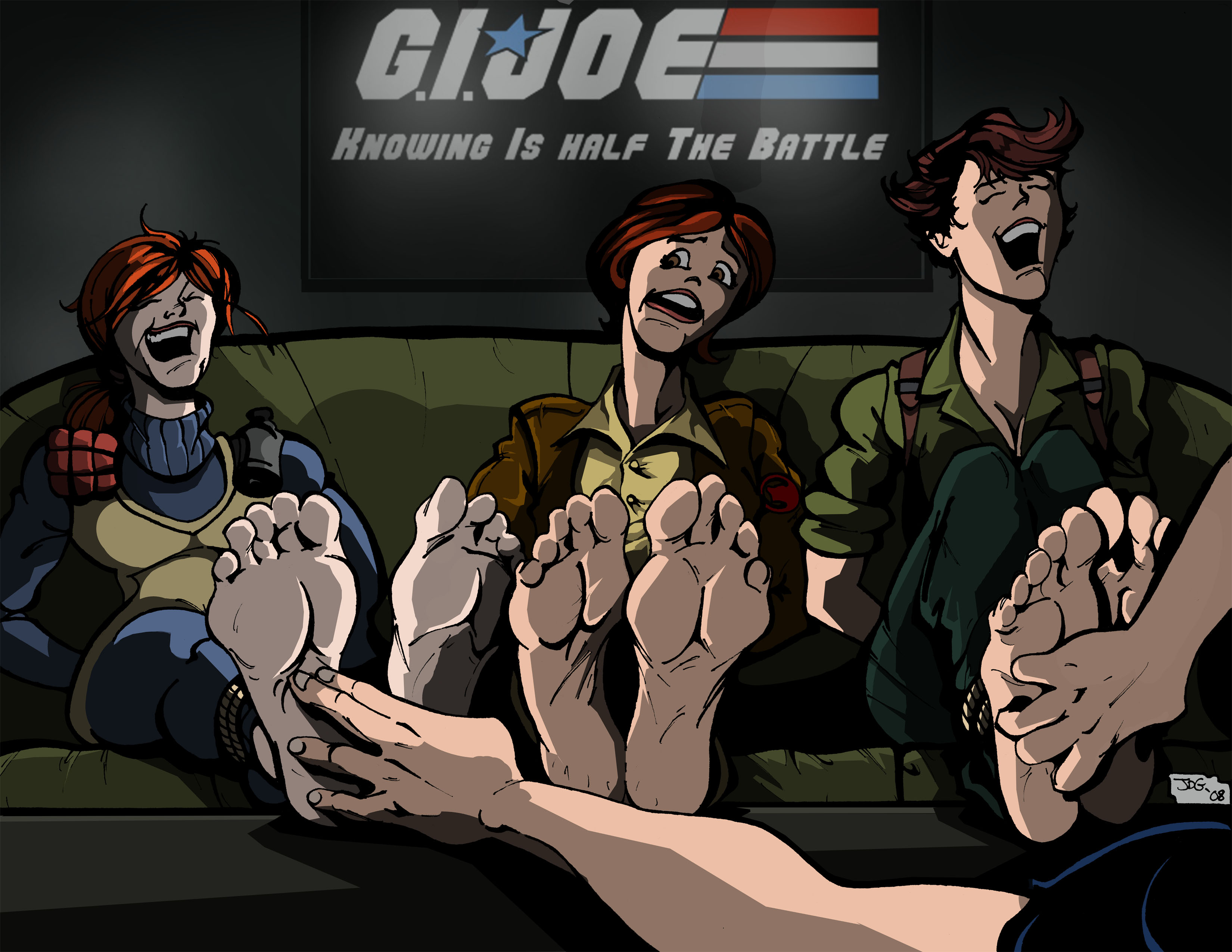 G.I. Joes Tickled