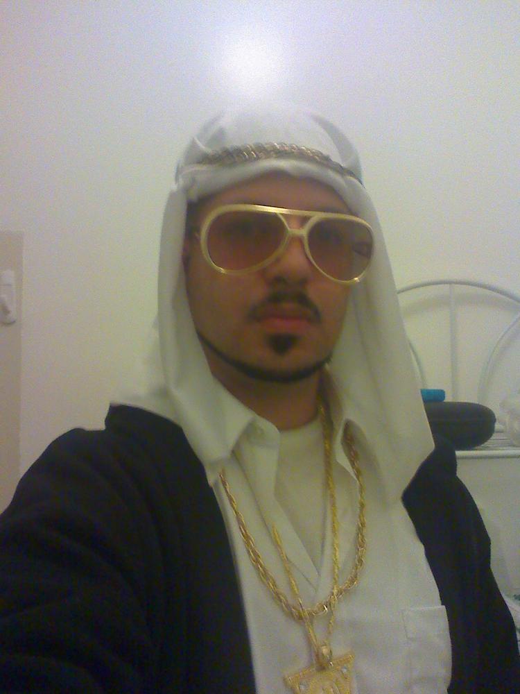 halloween party arab money