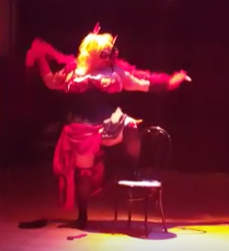 Harley Quinn burlesque