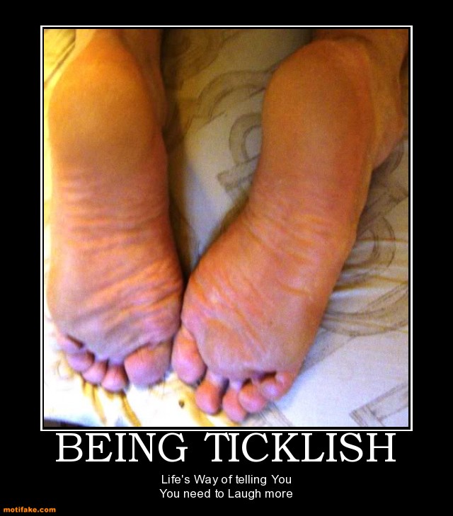 I love being ticklish