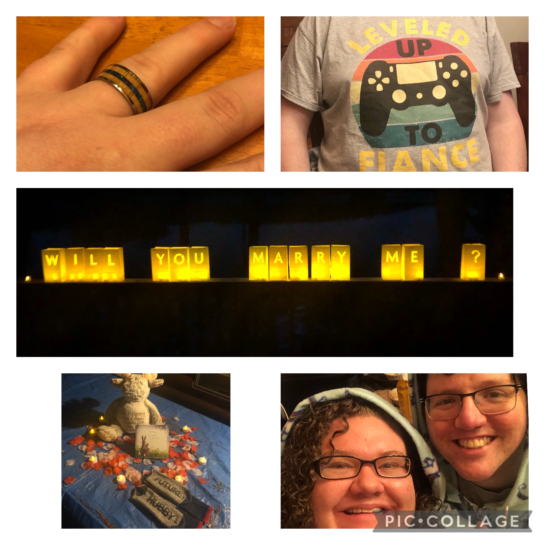 I proposed to Daniel in Maine while on vacation on NYE 2020-2021