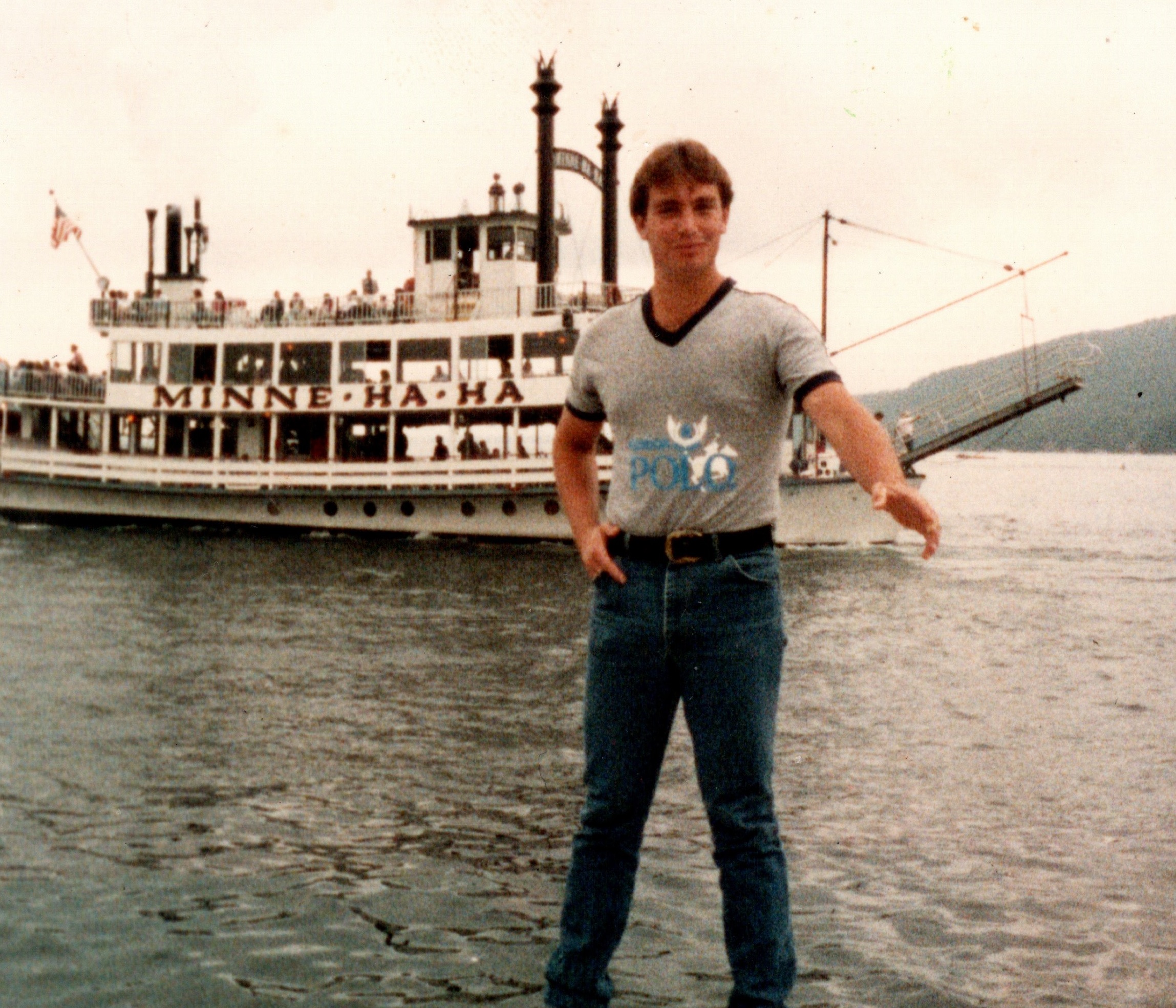 LAKE GEORGE IN 1987, I WAS 22 YEARS OLD! I MISS THAT HAIR SO BAD!