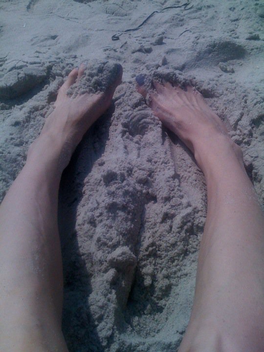 Lisa's Beach Feet