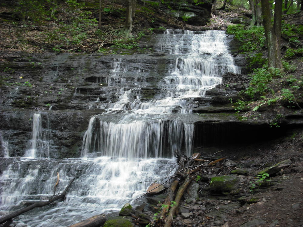 Little Falls at Wadsworth Falls park