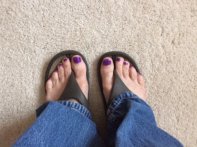 Loving my purple!